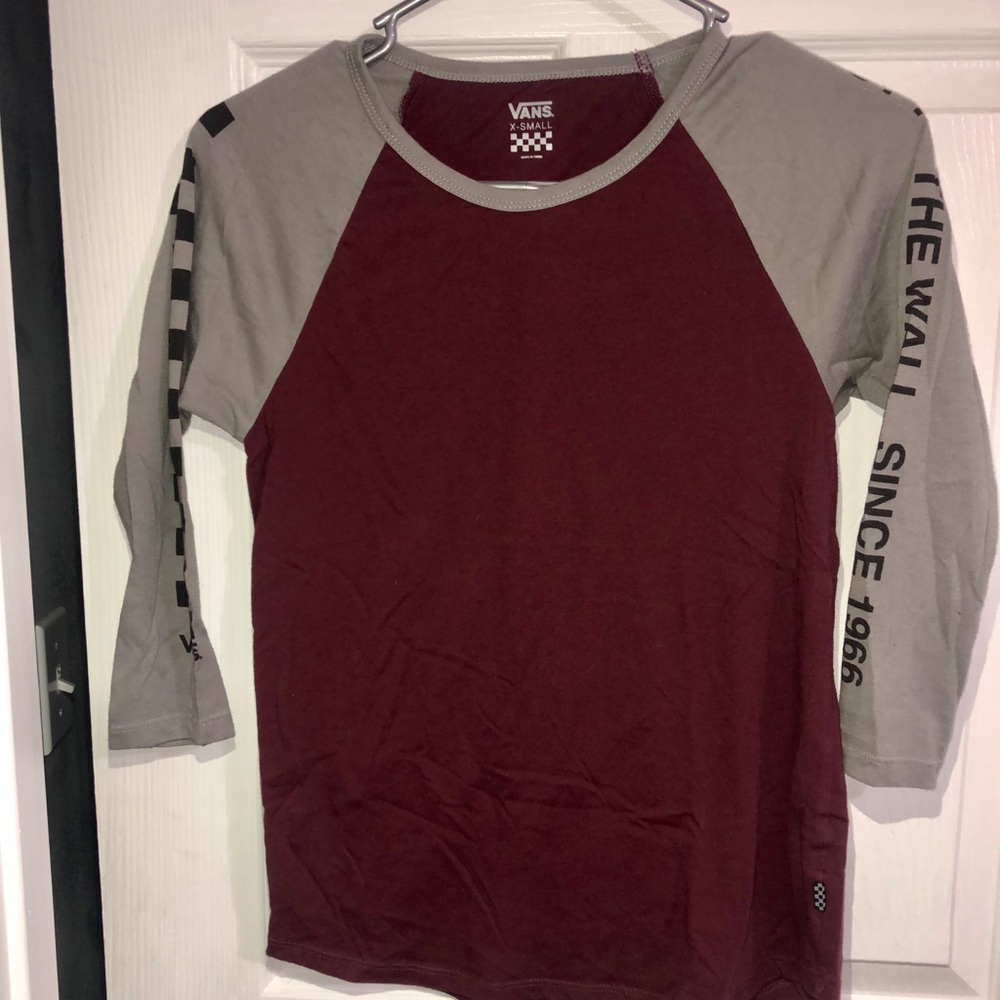 Vans long sleeve shirt